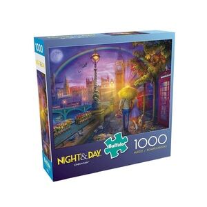 50% OFF if Bundled / Buffalo Games 1000 Piece Puzzle NIGHT & DAY